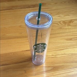 Starbucks Logo Tumbler (clear)
